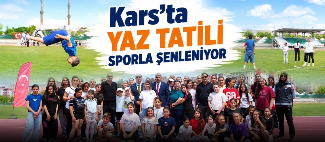 Kars'ta Yaz Tatili Sporla Şenleniyor: GSB Spor Okulları Kapılarını Açtı!