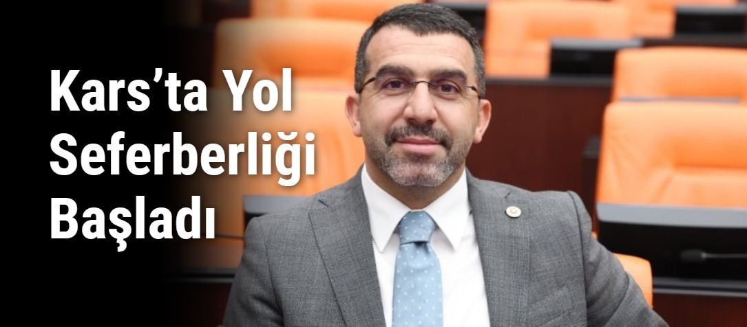 Kars’ta Yol Seferberliği Başladı