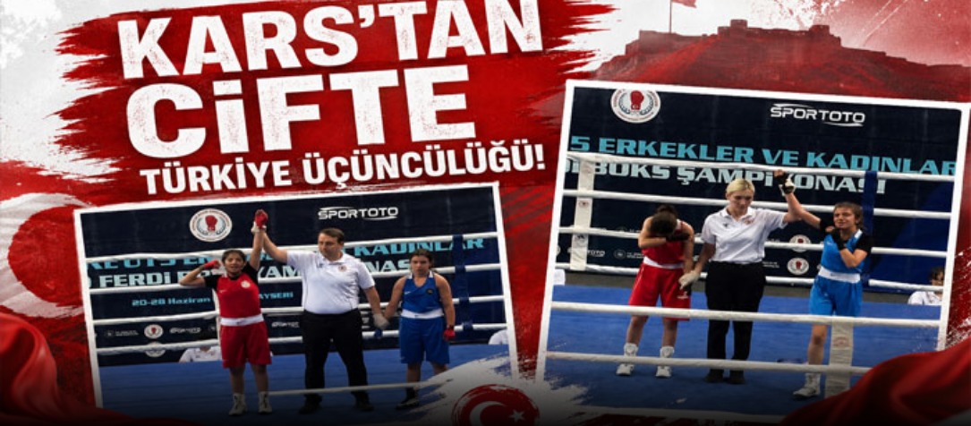 Karslı Sporculardan Türkiye Şampiyonası'nda Çifte Madalya