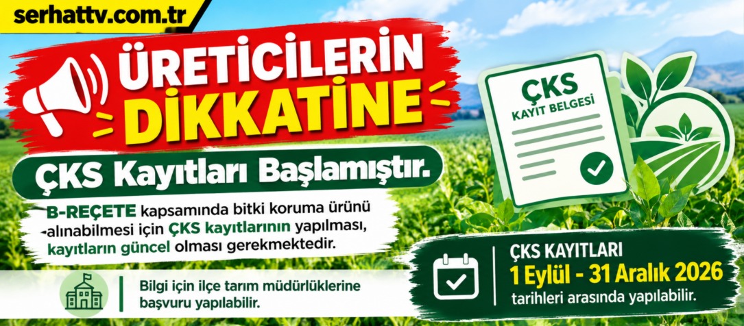 Kars’ta Çiftçilere B-REÇETE Uyarısı
