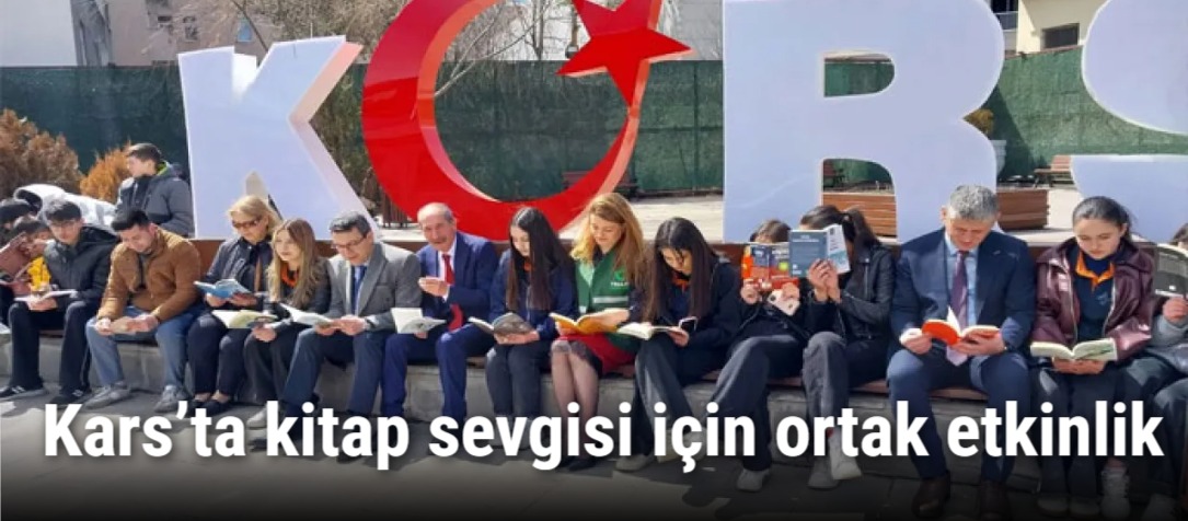 Kars’ta kitap sevgisi için ortak etkinlik