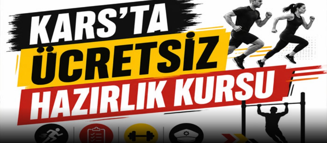 Kars'ta POMEM ve BESYO Adaylarına Ücretsiz Hazırlık Kursu