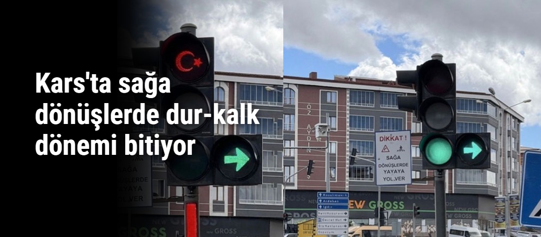Mihralibey Kavşağı'na Karayolları 18. Bölge'nin oklu ışıkla çözüm