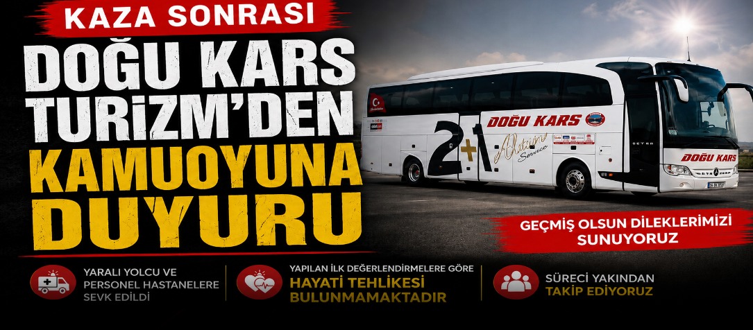 Kaza Sonrası Doğu Kars Turizm'den Kamuoyuna Duyuru