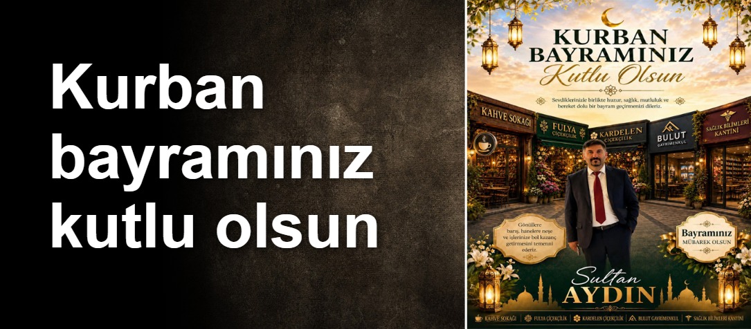 Kurban bayramınız kutlu olsun