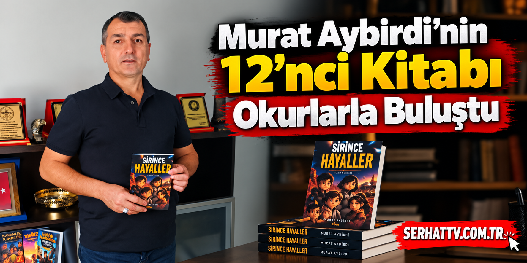 Murat Aybirdi’nin 12’nci Kitabı Okurlarla Buluştu