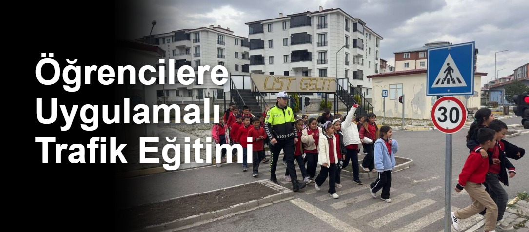 Öğrencilere Uygulamalı Trafik Eğitimi