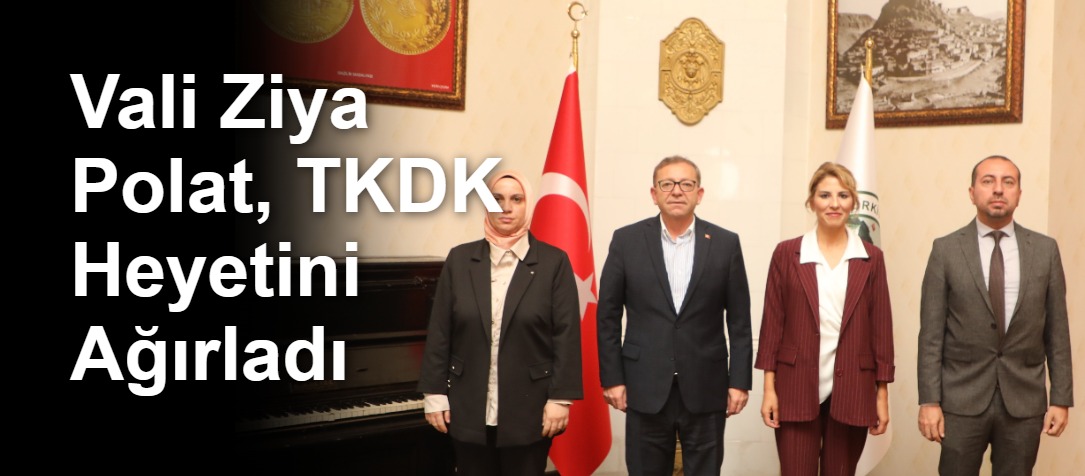Vali Ziya Polat, TKDK Heyetini Ağırladı